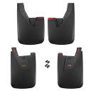 X AUTOHAUX フロントリアマッドガードガードスプラッシュセット Dodgeに対応 Ra mに対応 2500 3500に対応 2019-2022 マッドフ...