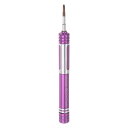 アルミ精密ドライバー 2 mm プラス 磁気ヘッド 手動ペン型ドライバー 電話 時計 メガネ 電子機器修理用(4)