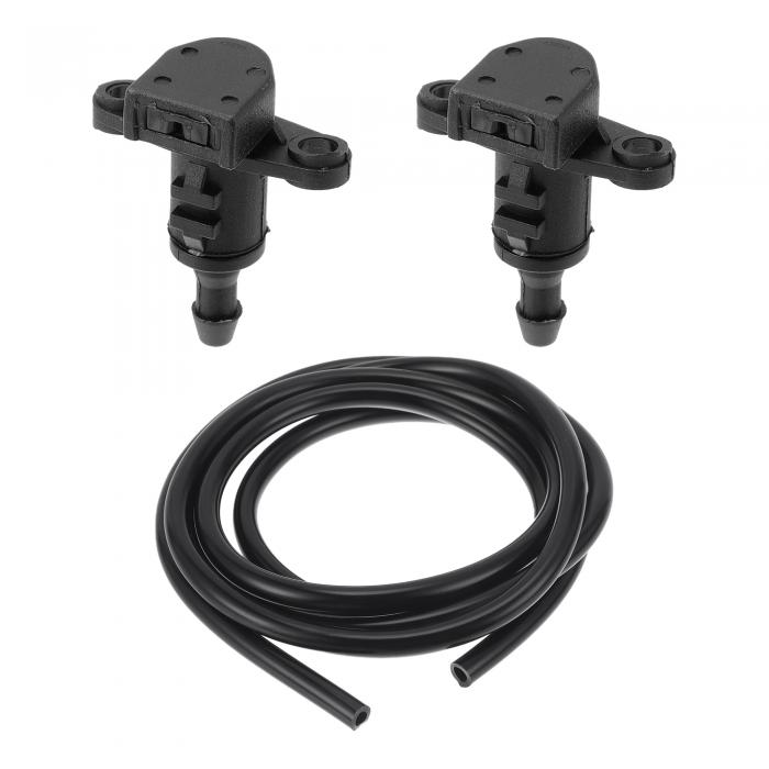 Motoforti 2011-2017年用キアに対応・ピカント用ウインドシールドウォッシャーノズルキット ウインドシールドスプレーノズル ワイパースプレーワッシャージェット No.98630YY000 1個 1.5メートルフルイドホース