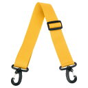 PATIKIL 90 cm x 3.8 cm ローラースケートリーシュ 調整可能 スキーブーツキャリアストラップ ローラースケート スキー靴 アイススケート用 イエロー