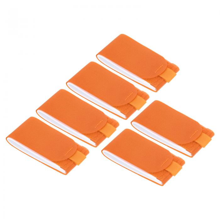 PATIKIL 47cmx5.5cm スキーストラップファスナー 6個 調節可能 キャリアストラップ スキーラップ スキ..