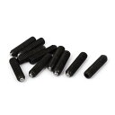ボールプランジャネジ M5 x 18mm ブラック 六角ソケット 10枚入り
