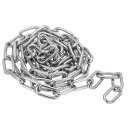 PATIKIL 5 M x 20 mm x 5 mm ステンレス鋼リンクチェーン 304ステンレス鋼 メタルチェーン 小型リンク プルーフコイルチェーン 軽量ユ...