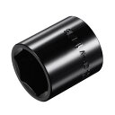 浅いインパクトソケット 6ポイントインパクトソケット CR-Vスチール 40 mm長さ 50 cm x 2.7 cm