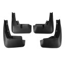 X AUTOHAUX 1セットのアウディに対応Q8 2019-2023用フロントおよびリアマッドフラップスプラッシュガードマッドガードW / マウントアクセサリ...