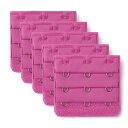 ブラジャー延長ホック 調整ホック 3段 3ホック ブラエクステンダー 女性用 5.5 x 5cm