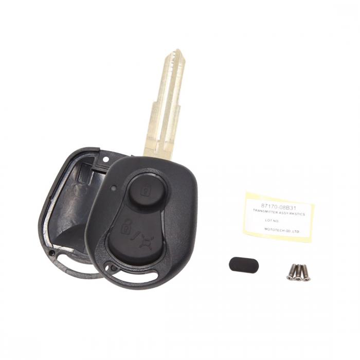 キーシェル リモートコントロールシェル 2ボタン 双竜アクロンキロンレクストン用