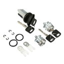 X AUTOHAUX ドアロックシリンダーイグニッションスイッチシリンダーセット キー付き 1L3Z-11582-A 7C3Z-1521990-A Fordに対応 F150 F250 F350 E150 E250 E350 Super Duty Explorerに対応 Lin colnに対応 トランスポンダーチップキーなし