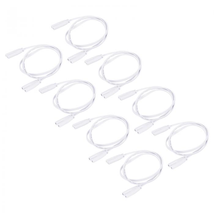 ランプワイヤ 連接ワイヤ ライトリンクコード 延長ケーブル T4 T5 T8 LEDチューブ用 ダブルエンド 2ピン 長さ60cm 8本入