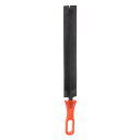 羽根型テーパーファイル 200 mm T12 軸受鋼 285x28 mm長さ カットハンドラスプファイル レッドプラスチックハンドル付き バリ取り 材料除去用