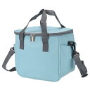PATIKIL 女性/男性用ランチボックス 断熱クーラーランチバッグ 再利用可能なランチコンテナ 8.7x6.7x9.4" 仕事 ピクニック アウトドアに最適 ライト緑