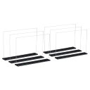 アクリルサインホルダー 6個 21 x 30cm水平デスクトップサインホルダー メニューディスプレイスタンドレストラン オフィス 家庭 店舗に最適 クリア
