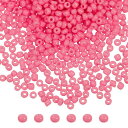 ガラス玉 2mm 穴ルースビーズ ブレスレット用 イヤリング ジュエリー作り ヘアブレイド スイカレッド