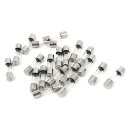 ガラス管ヒューズ 20 250V 3A 5×20mm ガラス 金属 シルバートーン クリア