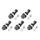 スクリューキャップパネルマウントヒューズホルダー 6 x 30 mm セラミックヒューズ付き AC 125V / 15A 250V / 10A 5セット ブラッ...