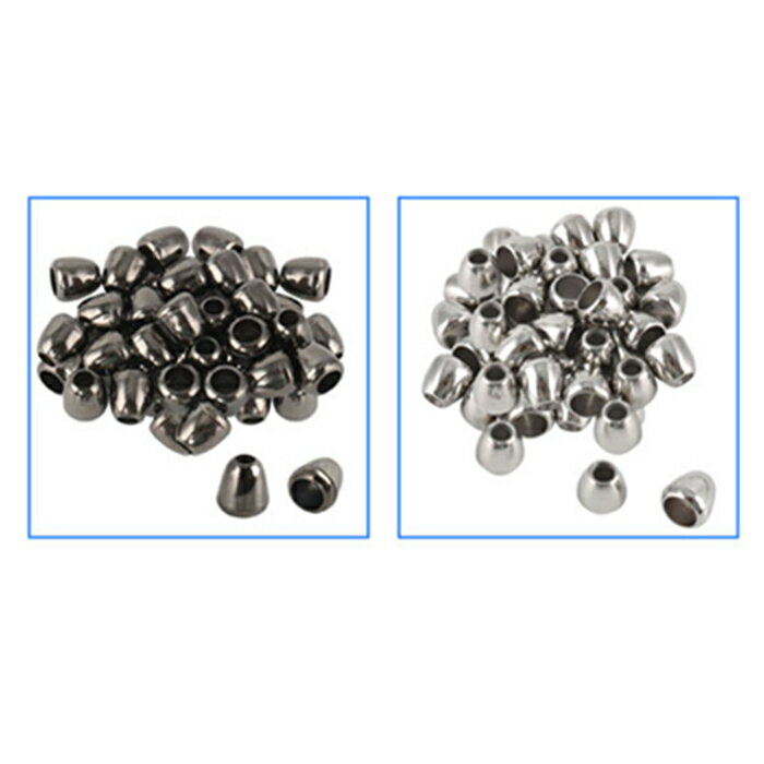 プラスチックベルエンドストッパー コードロープエンドロック ネックストラップ バックパック用巾着アクセサリー 50個入り