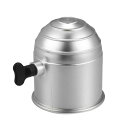 トレーラーヒッチボールカバー ノブ付き ユニバーサル 防水 防塵 内径50 mm シルバートーン 車 トラック RV ボート用