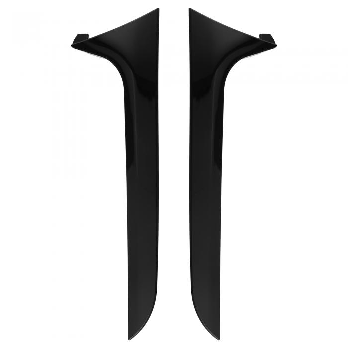 X AUTOHAUX リアウィンドウサイドスポイラーウィング オートリアウィンドウスポイラートリム Audiに対..