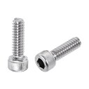 六角ソケットヘッドボルト キャップネジ #10-24x16mm 304ステンレス鋼 ポリッシュ 50個入り(4)