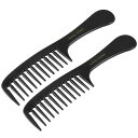 髪のくし ヘアコーム ブラック プラスチック|詳細画像