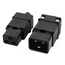 製品名 : IEC 320コネクタ 2 in 1 16A 250VAC IEC320 シリーズ C19 コネクタ C20 ソケット電源 Cd