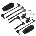 X AUTOHAUX トヨタに対応コロラ2003-2008用のフロントサスペンションキット インナーアウターラッ クエンド フロントスウェイバーリンク ロアボー...