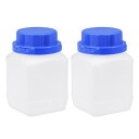 プラスチックラボ用ボトル サンプルシーリング液体貯蔵容器 450ml 2個入り