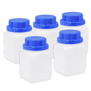 プラスチックラボ用ボトル サンプルシーリング液体貯蔵容器 450ml 5個入り