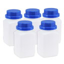 プラスチックラボ用ボトル サンプルシーリング液体貯蔵容器 500ml 5個入り