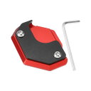 X AUTOHAUX アルミ合金オートバイ キックスタンド プレート パッド Hon daに対応 Cross Cub CC110 2021-2022 モーターバ...