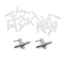アクアリウムアクセサリーセット エアコントロールバルブ チューブコネクタ 22イン1