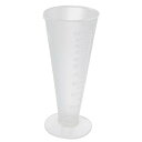 計量カップ 測定カップ プラスチック材質 実験室使用 ラウンドベース ケミストリーセット 1個入り