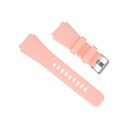 ラバーウォッチバンド 22 mm幅 ユニークなデザイン 交換用シリコン時計ストラップ Gear S2 S3 S4およびGT/g t2スマートウォッチ用 ピンク