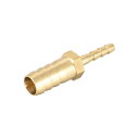ホースIDブラスリデューサーバーブ?ホース継手ストレートコネクタカプラーアダプター 10mm x 4mmバーブ(1個)