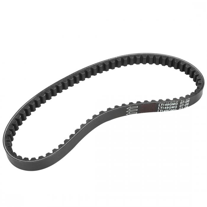 オートバイトランスミッション駆動ベルト LY149QMG-07-06 ゴム製 Yamaha100用 ブラック