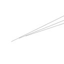 304ステンレス鋼キャピラリーチューブ 外径0.5 mm x 0.1 mm壁厚さ 250 mm長さ メタルチューブ 産業機械用 3個