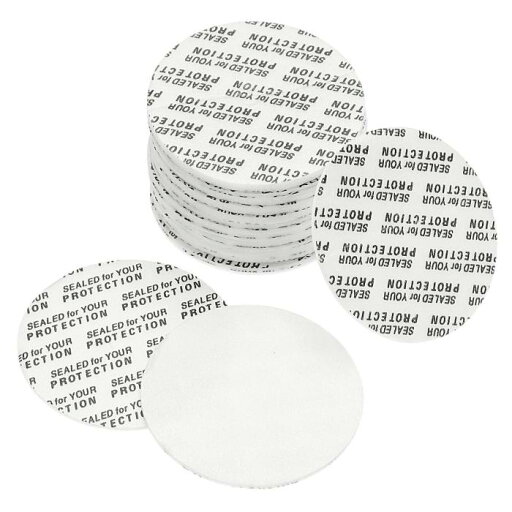 PATIKIL 45 mm フォームリッドライナー 100個 PS フォーム 耐タンパー 感圧シール ボトルキャップライナーシール用 PATIKIL 45 mm フォームリッドライナー 100個 PS フォーム 耐タンパー 感圧シール ボトルキャップライナーシール用