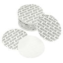 PATIKIL 58 mm フォームリッドライナー 100個 PS フォーム 耐タンパー 感圧シール ボトルキャップライナーシール用