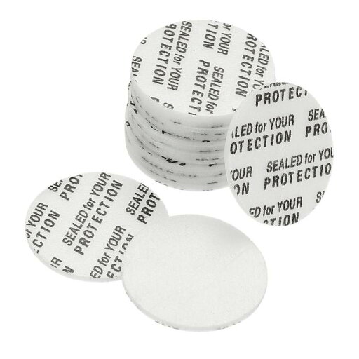 PATIKIL 18 mm フォームリッドライナー 200個 PS フォーム 耐タンパー 感圧シール ボトルキャップライナーシール用 PATIKIL 18 mm フォームリッドライナー 200個 PS フォーム 耐タンパー 感圧シール ボトルキャップライナーシール用