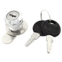 カムロック 金属 ロッカー ドレッサー 家具 18mmねじスレッド キー付き