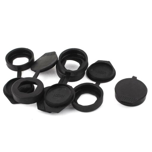 カムロックダストカバー キーパネルラバー 35mm ゴム材質 ブラック 6個入り カムロックダストカバー キーパネルラバー 35mm ゴム材質 ブラック 6個入り