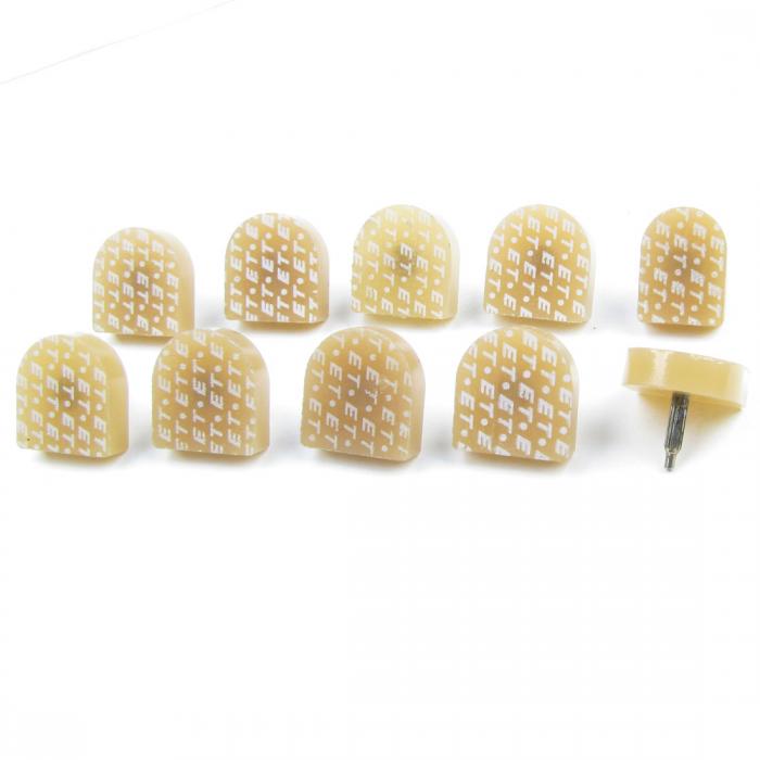 トップリフト 靴ヒール修理用釘 靴のヒント 滑り止め ハイヒール用 22mm x 21mm 10個