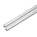 アルミ製チューブ ストレートチューブ 合金6063製 シームなし 長さ30cm 内径6mm 外径9mm 2個入