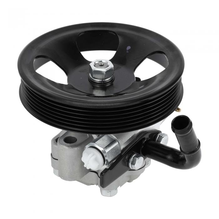 INFINAUTO ハイエンダイに対応・サンタフェV6 2.7L 2001-2006用のアルミニウム合金シルバートーンのパ..