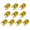 セルフタッピングねじ込みインサート M6 M10x14 mm 45#炭素鋼 ナッツ修理 10個