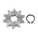 F FIERCE CYCLE フィッティング スクリュー メタル製 チタントーン オートバイのスプロケット フロントエンジンスプロケット 428 チェーン 10...