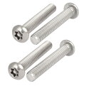 いたずら防止ねじ 304ステンレス鋼 ボタン頭 M8x50mm 4個入り