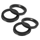 X AUTOHAUX ハブリング 54.1mm/72.56mm ホイールハブリング ハブセントリックリング ハブ中心リング 高速走行 ホイールのセンター ホイールスペーサー リングスペーサー ホイールリング 汎用 プラスチック 4個
