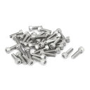 六角穴付きボルト 304ステンレス M6 x 20mm DIN912 シルバートーン 36個入り(4)