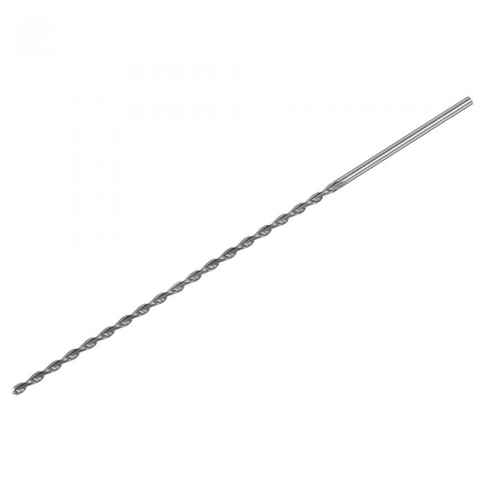 放物線フルートドリルビット ツイスト螺旋 HSS（高速度鋼）直線シャンク 200 mm長さ 3 mmドリル径エクステンション